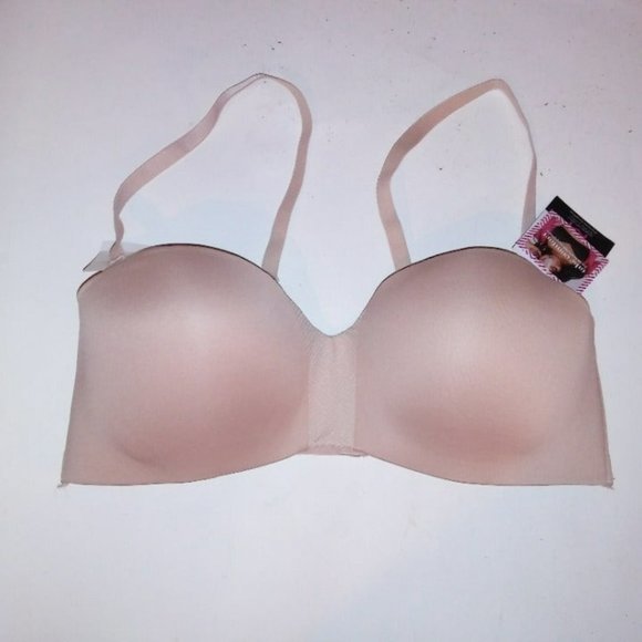 Maidenform Bra Balconette  38B Solid Beige Wireless New With Tags  *Bundle to Sa - Picture 1 of 6